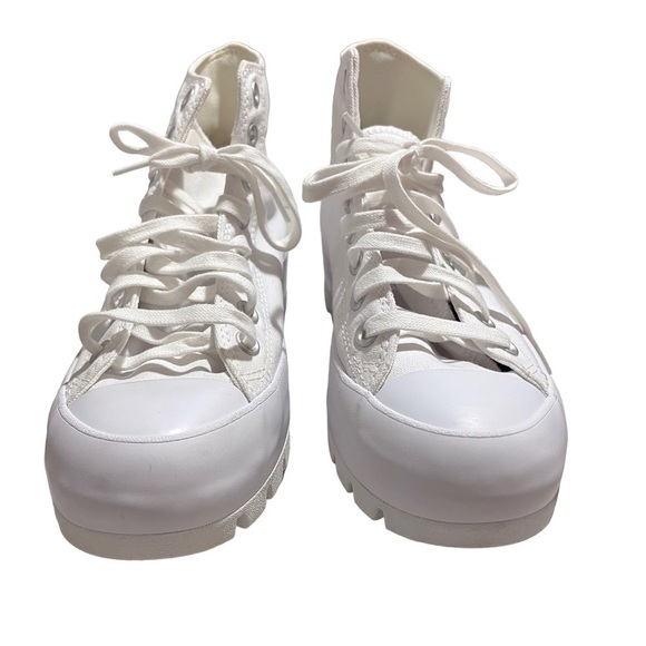 Converse Chuck Taylor All Star Lugged Sole High Top Sneaker White Size 9.5 - Picture 3 of 11